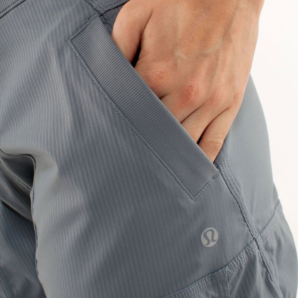 Lululemon Dance Studio Pants Gray Size 6 Drawstring Ruched Hem - Picture 2 of 14